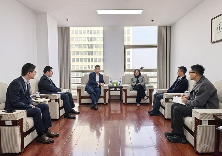 协会邬贤专职副会长会见浦发银行南昌分行蒋建新副行长一行